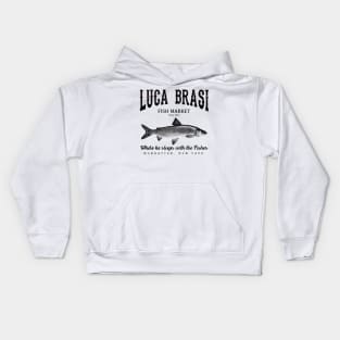 Luca Brasi Fish Market - Distressed Kids Hoodie